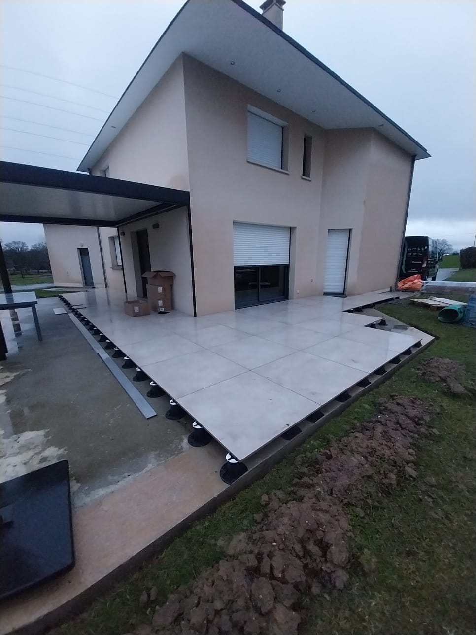 R&eacute;alisation terrasse 4